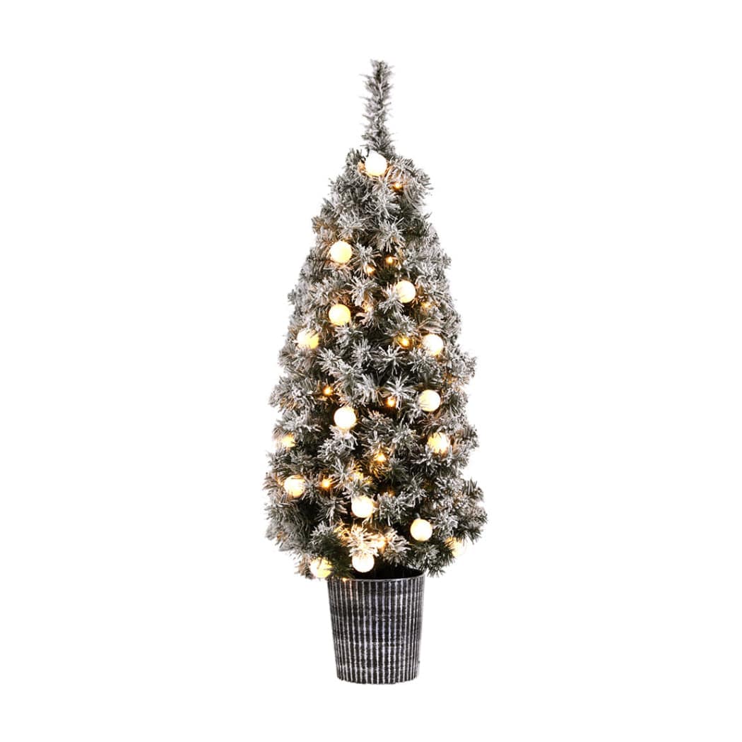 Jingle Jollys Occasions > Christmas > Christmas Trees Jingle Jollys Christmas Tree 1.2M Potted Snowy Xmas Tree