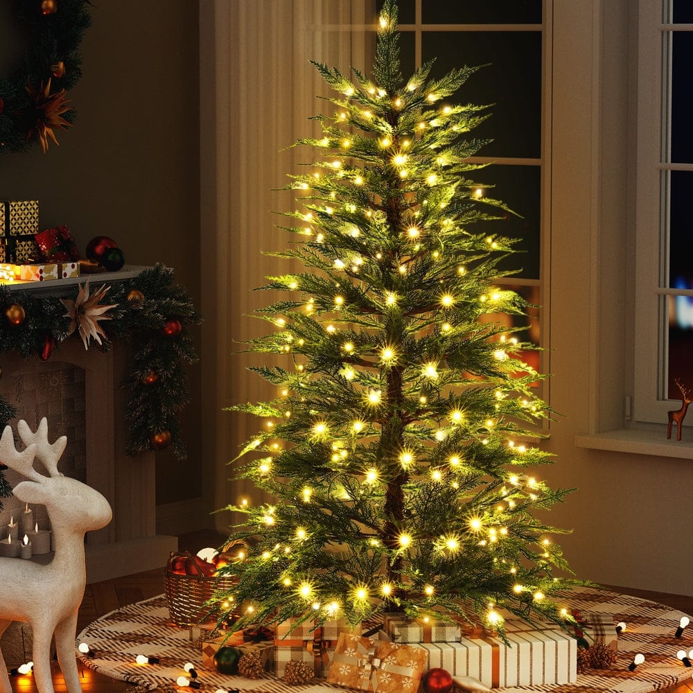 Jingle Jollys Occasions > Christmas > Christmas Trees Jingle Jollys Christmas Tree 1.5M LED Xmas Tree Sparse 263 Tips Party Decoration