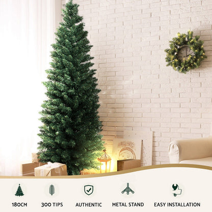 Jingle Jollys Occasions > Christmas > Christmas Trees Jingle Jollys Christmas Tree 1.8m Xmas Tree Decorations Green 300 Tips