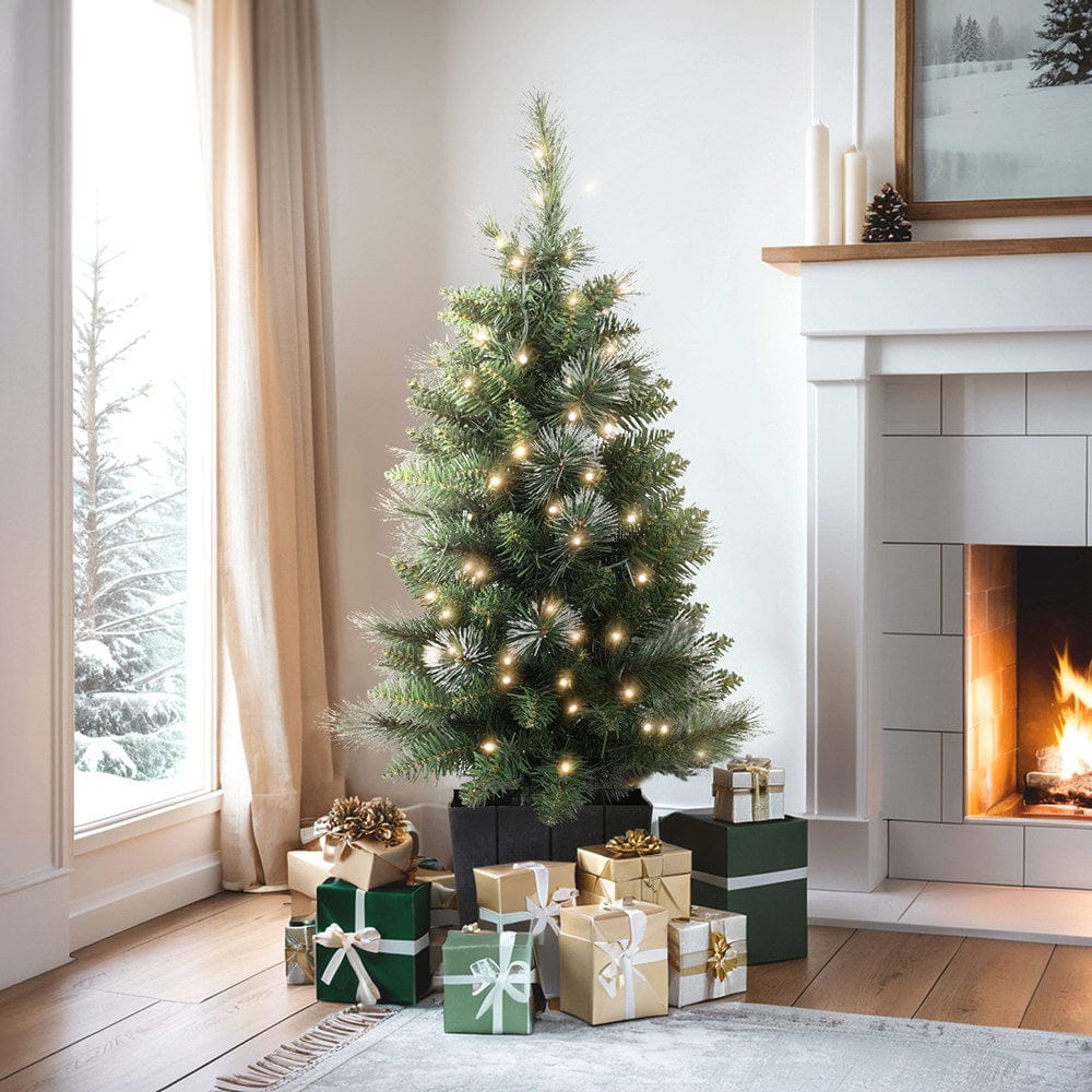 Jingle Jollys Occasions > Christmas > Christmas Trees Jingle Jollys Christmas Tree 90cm Potted Xmas Tree Party Decorations
