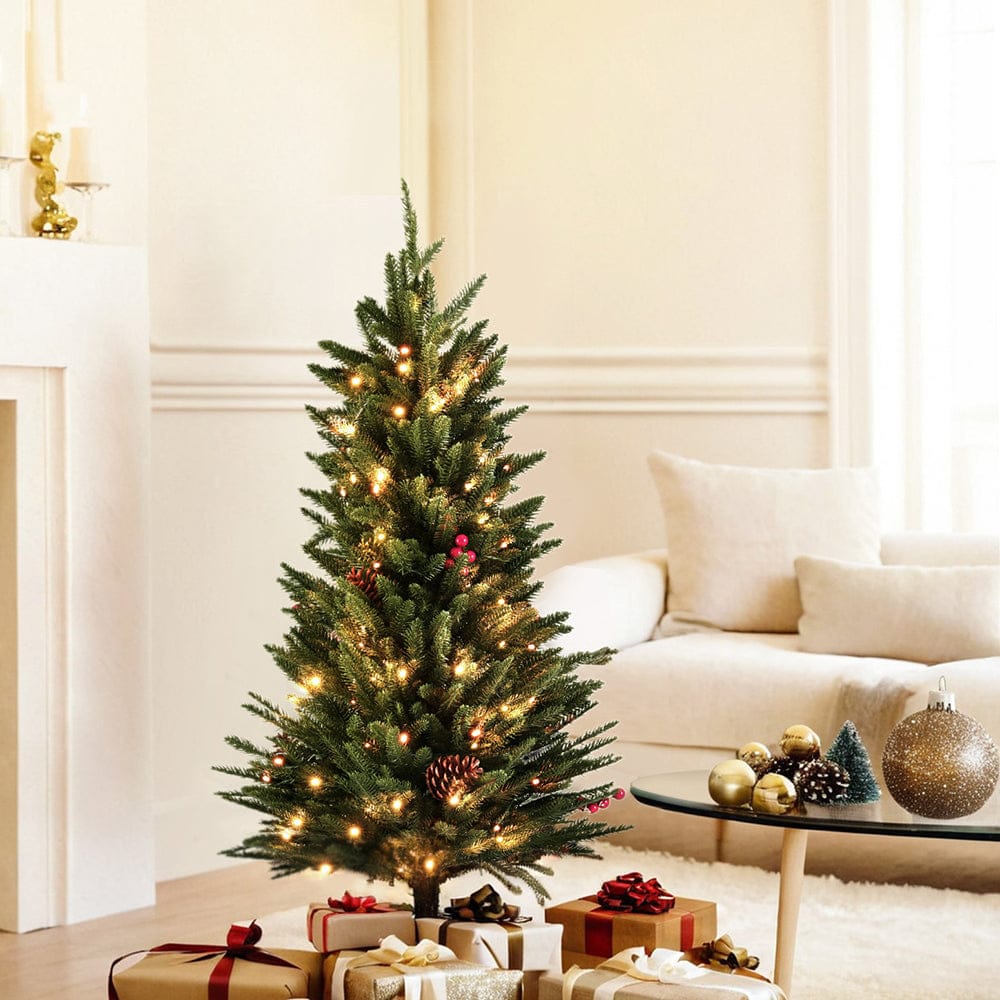 Jingle Jollys Occasions > Christmas > Christmas Trees Jingle Jollys Mini Christmas Tree 90cm LED Xmas Tree Party Decorations