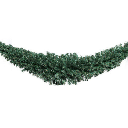 Jingle Jollys Occasions > Christmas > Christmas Wreaths & Garlands Jingle Jollys 2.4m Christmas Garland Xmas Decorations Green Wedding Party