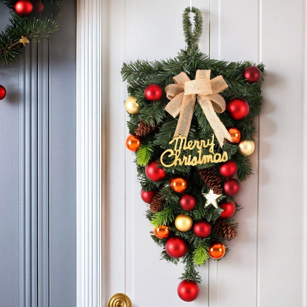 Jingle Jollys Occasions > Christmas > Christmas Wreaths & Garlands Jingle Jollys Hanging Christmas Garland 50CM Ornaments Party Decorations