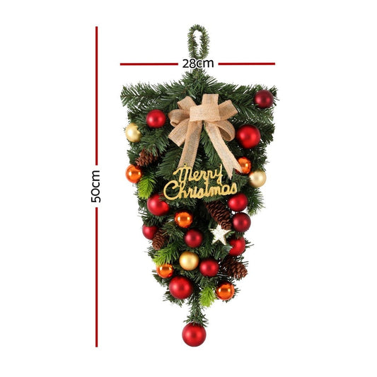 Jingle Jollys Occasions > Christmas > Christmas Wreaths & Garlands Jingle Jollys Hanging Christmas Garland 50CM Ornaments Party Decorations