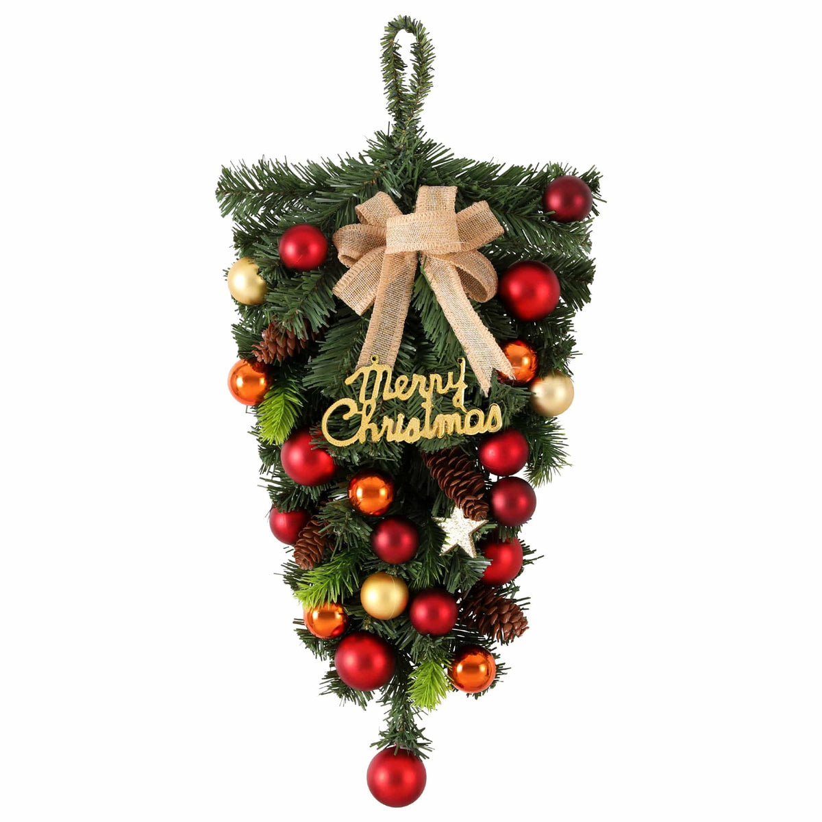 Jingle Jollys Occasions > Christmas > Christmas Wreaths & Garlands Jingle Jollys Hanging Christmas Garland 50CM Ornaments Party Decorations