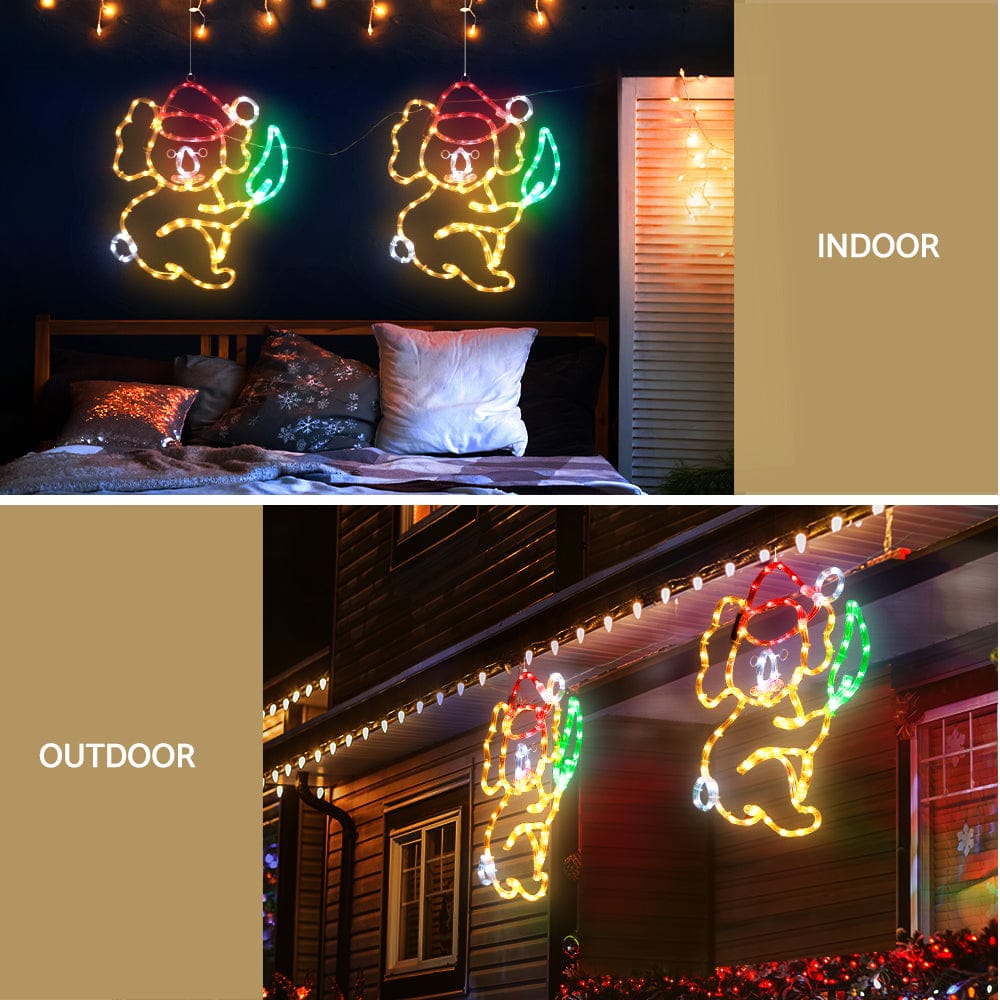 Jingle Jollys Occasions > Christmas > Outdoor Decorations & Lights 0.48M Christmas Lights Motif 216 LED Rope Light Outdoor Decoration Jingle Jollys