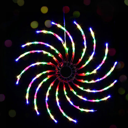 Jingle Jollys Occasions > Christmas > Outdoor Decorations & Lights 0.5M Christmas Lights 128 LED Spin Motif Light Decorations Jingle Jollys