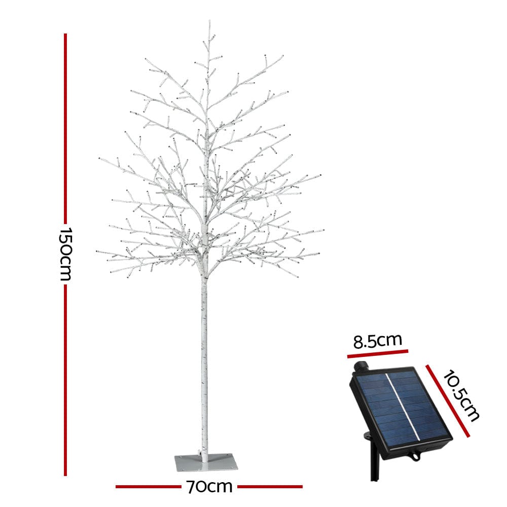 Jingle Jollys Occasions > Christmas > Outdoor Decorations & Lights 1.5M Christmas Tree 304 LED Solar Jingle Jollys