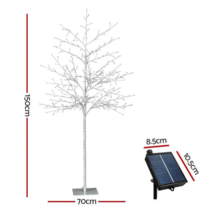 Jingle Jollys Occasions > Christmas > Outdoor Decorations & Lights 1.5M Christmas Tree 304 LED Solar Jingle Jollys