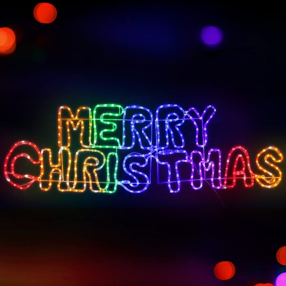 Jingle Jollys Occasions > Christmas > Outdoor Decorations & Lights 1.6M Christmas Lights Motif 360 LED Rope Light Outdoor Decoration Jingle Jollys