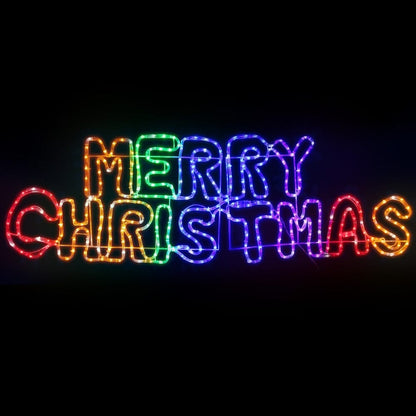Jingle Jollys Occasions > Christmas > Outdoor Decorations & Lights 1.6M Christmas Lights Motif 360 LED Rope Light Outdoor Decoration Jingle Jollys