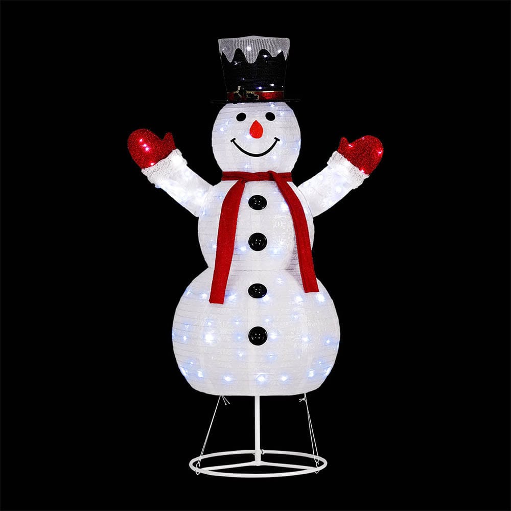 Jingle Jollys Occasions > Christmas > Outdoor Decorations & Lights 1.7M Christmas Lights 200 LED Fairy Light Snowman Decorations Jingle Jollys