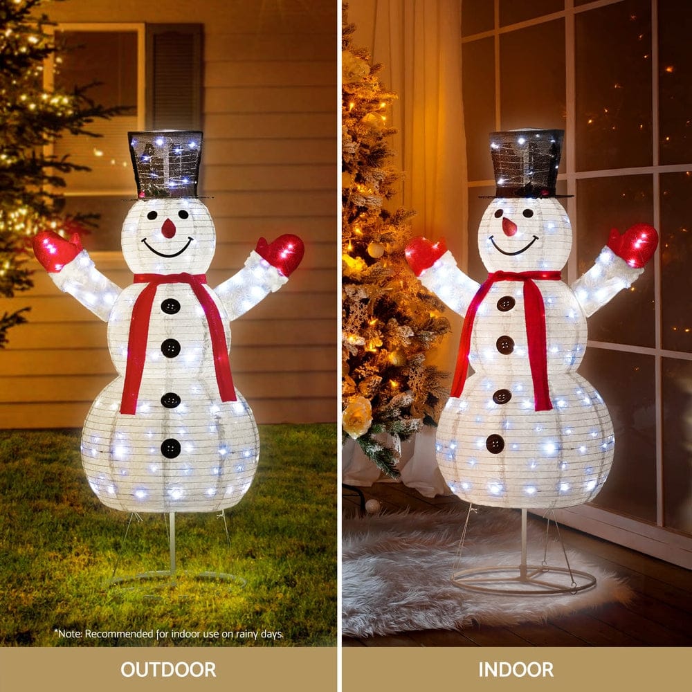 Jingle Jollys Occasions > Christmas > Outdoor Decorations & Lights 1.7M Christmas Lights 200 LED Fairy Light Snowman Decorations Jingle Jollys