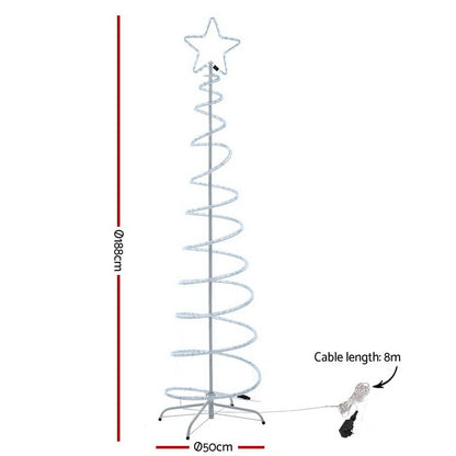 Jingle Jollys Occasions > Christmas > Outdoor Decorations & Lights 1.88M Christmas Lights Tree 288 LED Decorations Jingle Jollys