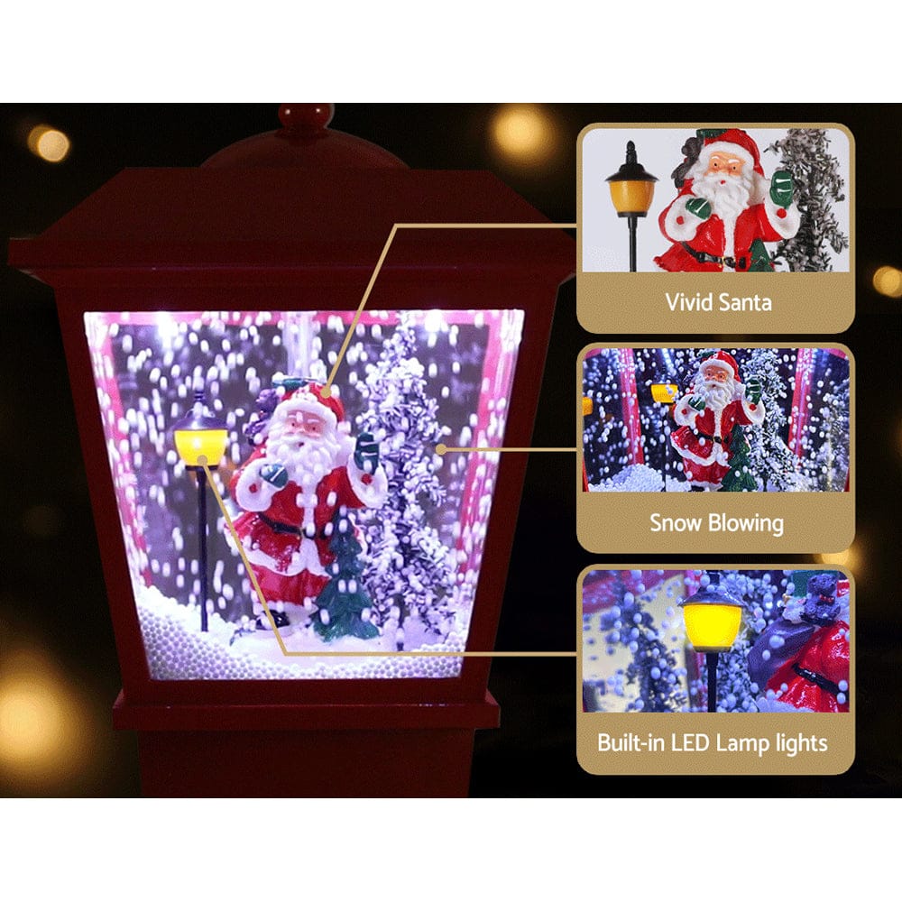 Jingle Jollys Occasions > Christmas > Outdoor Decorations & Lights 1.8M Christmas Lights Post Lamp LED Outdoor Decorations Jingle Jollys
