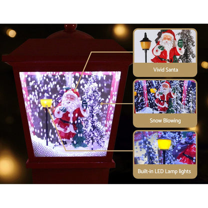 Jingle Jollys Occasions > Christmas > Outdoor Decorations & Lights 1.8M Christmas Lights Post Lamp LED Outdoor Decorations Jingle Jollys