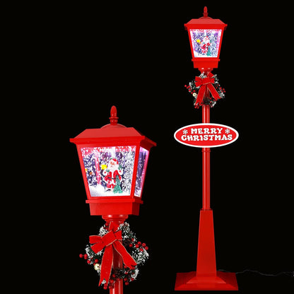 Jingle Jollys Occasions > Christmas > Outdoor Decorations & Lights 1.8M Christmas Lights Post Lamp LED Outdoor Decorations Jingle Jollys