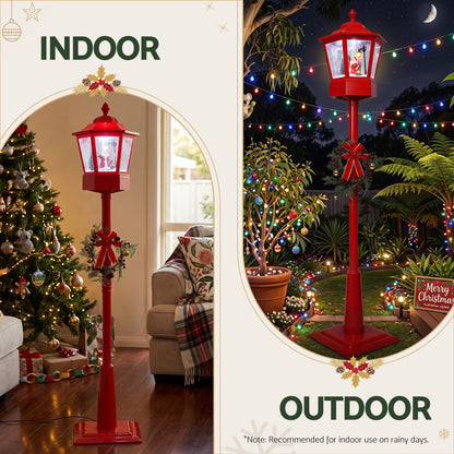 Jingle Jollys Occasions > Christmas > Outdoor Decorations & Lights 1.8M Christmas Lights Post Lamp LED Outdoor Decorations Jingle Jollys
