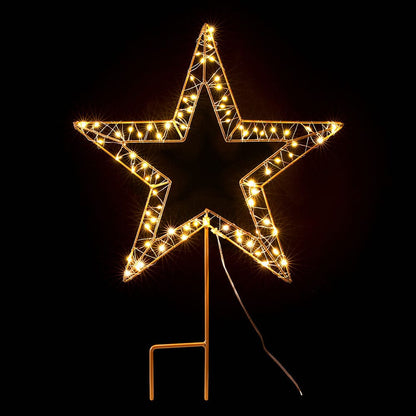 Jingle Jollys Occasions > Christmas > Outdoor Decorations & Lights 100 LED Christmas Lights Fairy Light Ground Star Garden Decoration Jingle Jollys