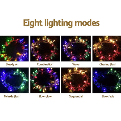 Jingle Jollys Occasions > Christmas > Outdoor Decorations & Lights 100M Christmas Lights String Fairy Light 500 LED Colourful Jingle Jollys