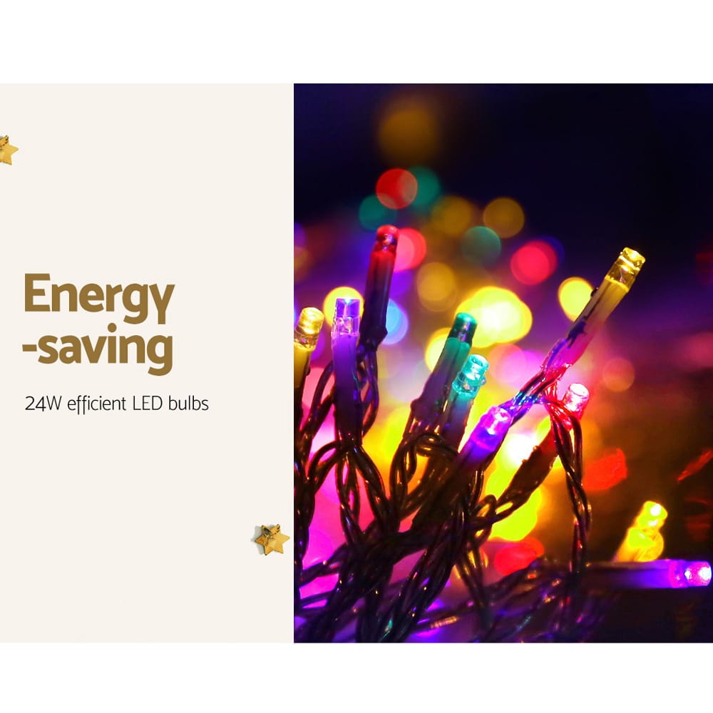 Jingle Jollys Occasions > Christmas > Outdoor Decorations & Lights 100M Christmas Lights String Fairy Light 500 LED Colourful Jingle Jollys