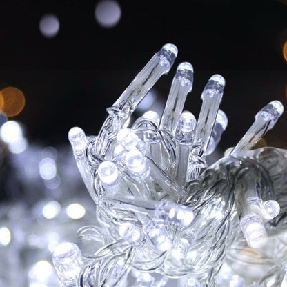 Jingle Jollys Occasions > Christmas > Outdoor Decorations & Lights 100M Christmas Lights String Fairy Light 500 LED Cool White Jingle Jollys