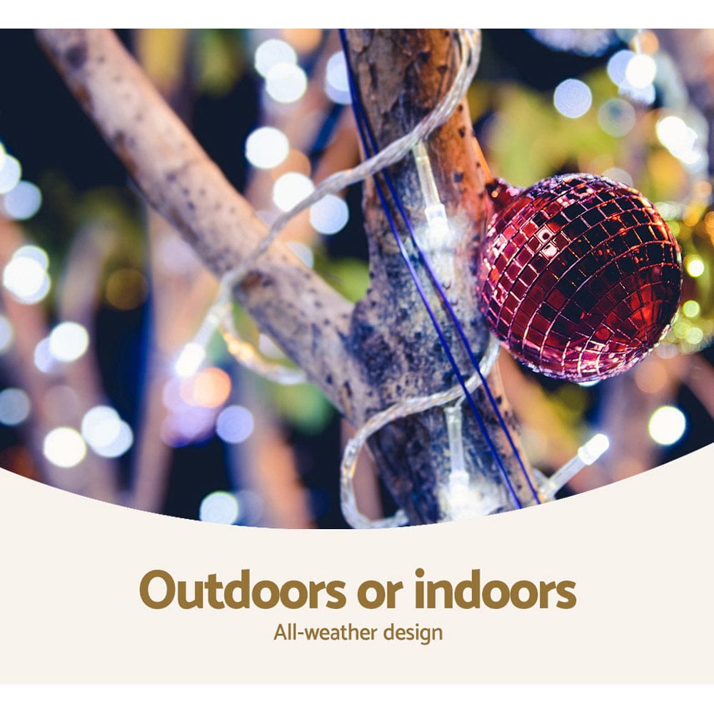 Jingle Jollys Occasions > Christmas > Outdoor Decorations & Lights 100M Christmas Lights String Fairy Light 500 LED Cool White Jingle Jollys