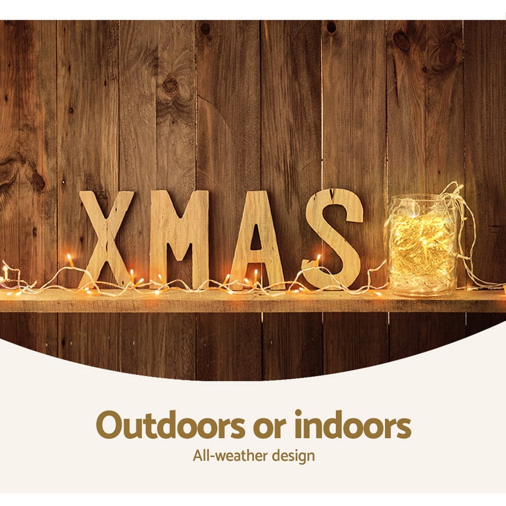 Jingle Jollys Occasions > Christmas > Outdoor Decorations & Lights 100M Christmas Lights String Fairy Light 500 LED Warm White Jingle Jollys