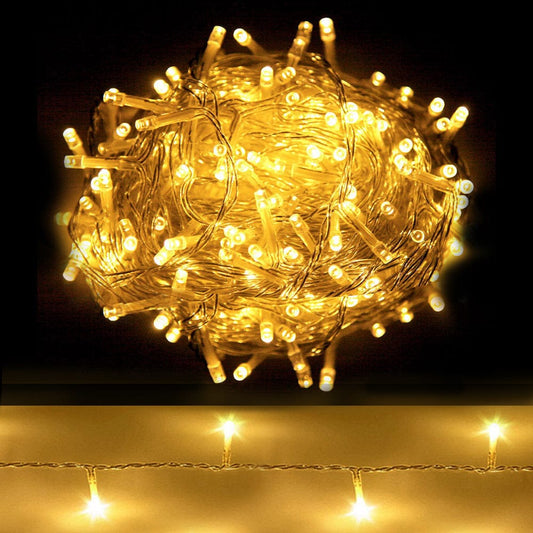 Jingle Jollys Occasions > Christmas > Outdoor Decorations & Lights 100M Christmas Lights String Fairy Light 500 LED Warm White Jingle Jollys