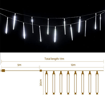 Jingle Jollys Occasions > Christmas > Outdoor Decorations & Lights 12M Christmas Lights Icicle Light 960 LED Falling Metor Jingle Jollys