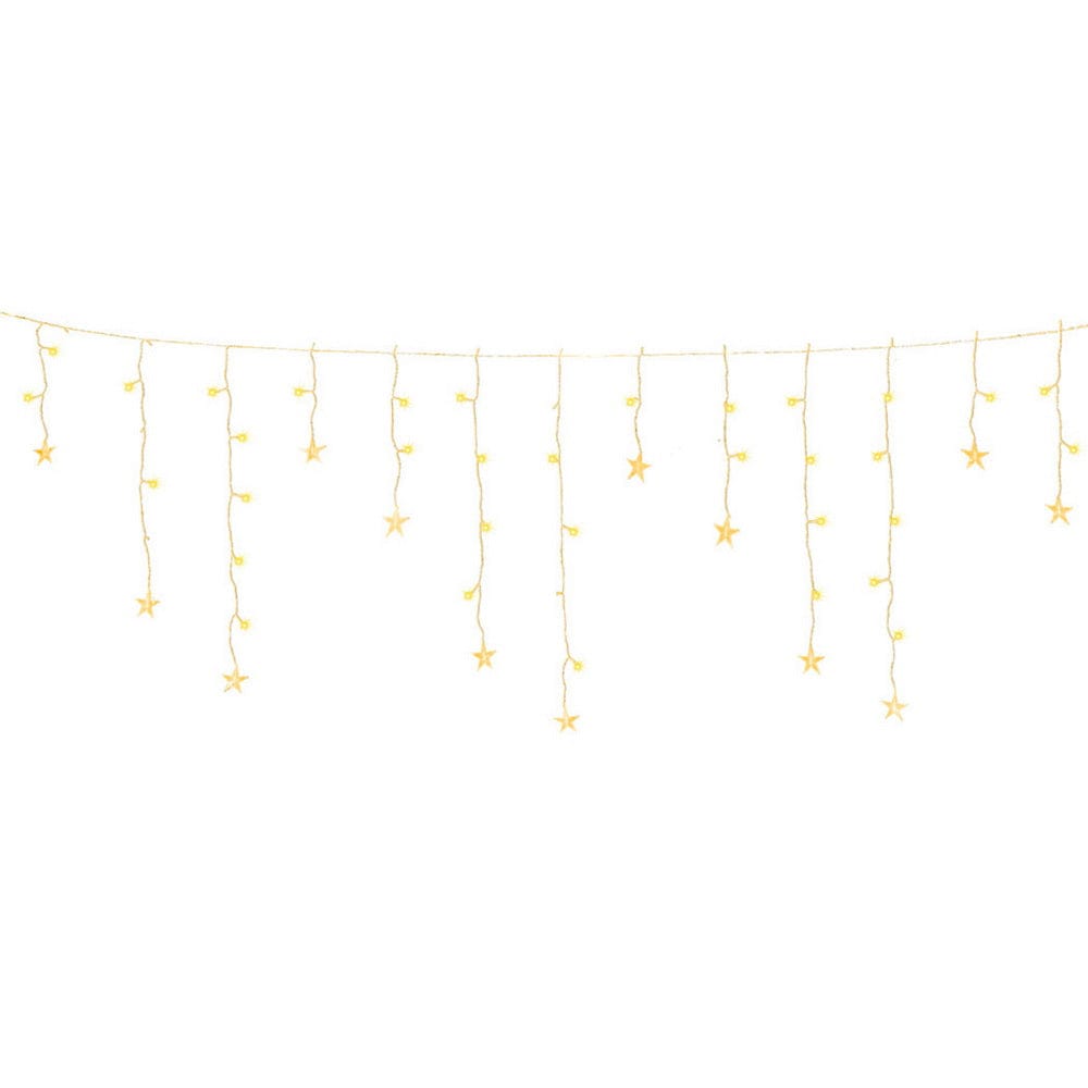 Jingle Jollys Occasions > Christmas > Outdoor Decorations & Lights 160 LED 6M Christmas Lights Icicle Light Solar Warm Jingle Jollys