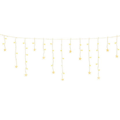 Jingle Jollys Occasions > Christmas > Outdoor Decorations & Lights 160 LED 6M Christmas Lights Icicle Light Solar Warm Jingle Jollys