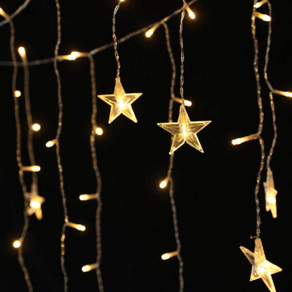 Jingle Jollys Occasions > Christmas > Outdoor Decorations & Lights 160 LED 6M Christmas Lights Icicle Light Solar Warm Jingle Jollys