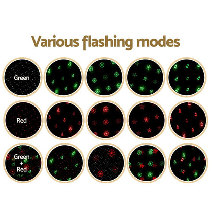 Jingle Jollys Occasions > Christmas > Outdoor Decorations & Lights 1X Projector Light Christmas Lights Laser Outdoor Decorations Jingle Jollys