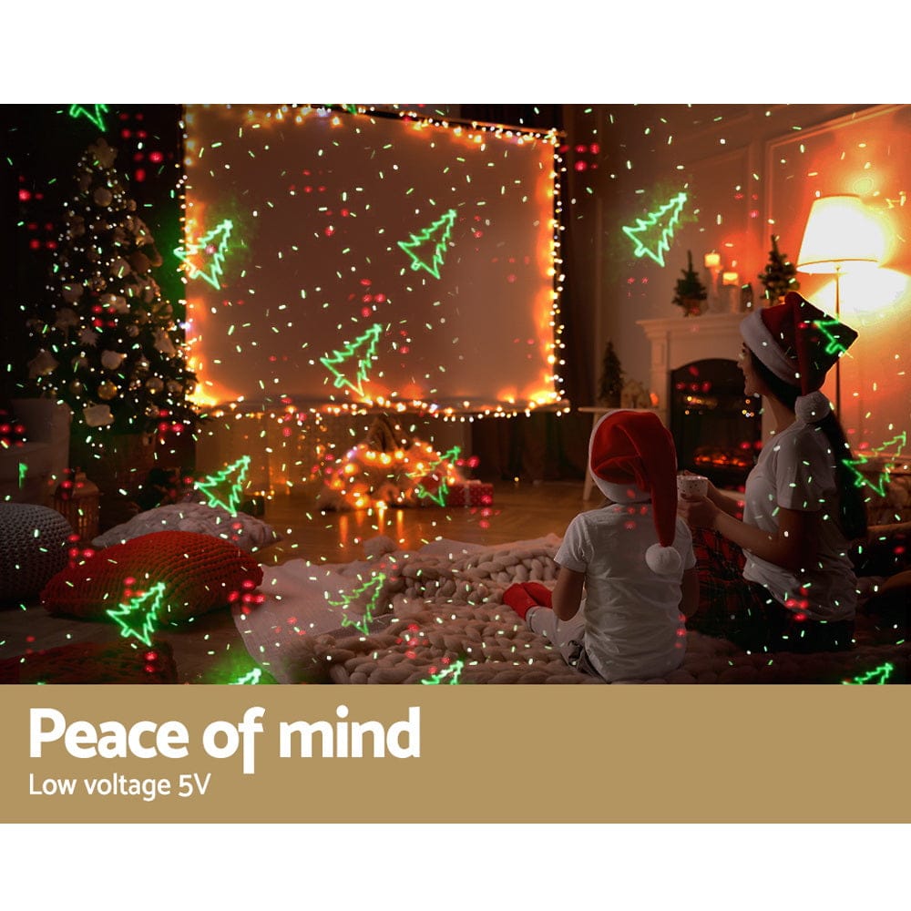 Jingle Jollys Occasions > Christmas > Outdoor Decorations & Lights 1X Projector Light Christmas Lights Laser Outdoor Decorations Jingle Jollys
