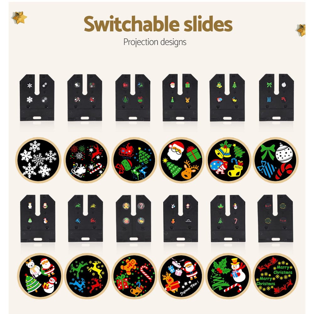 Jingle Jollys Occasions > Christmas > Outdoor Decorations & Lights 1X Projector Light Christmas Lights Laser Outdoor Decorations Jingle Jollys