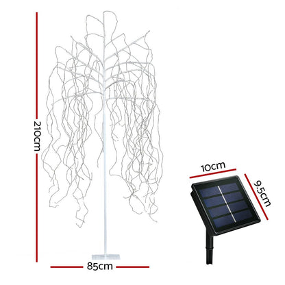 Jingle Jollys Occasions > Christmas > Outdoor Decorations & Lights 2.1M Christmas Tree 600 LED Solar Jingle Jollys