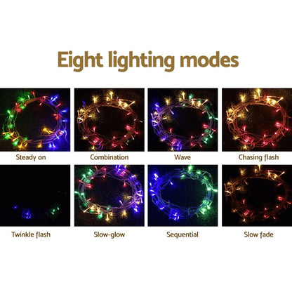 Jingle Jollys Occasions > Christmas > Outdoor Decorations & Lights 20M Christmas Lights Icicle Light 800 LED Multi-coloured Jingle Jollys