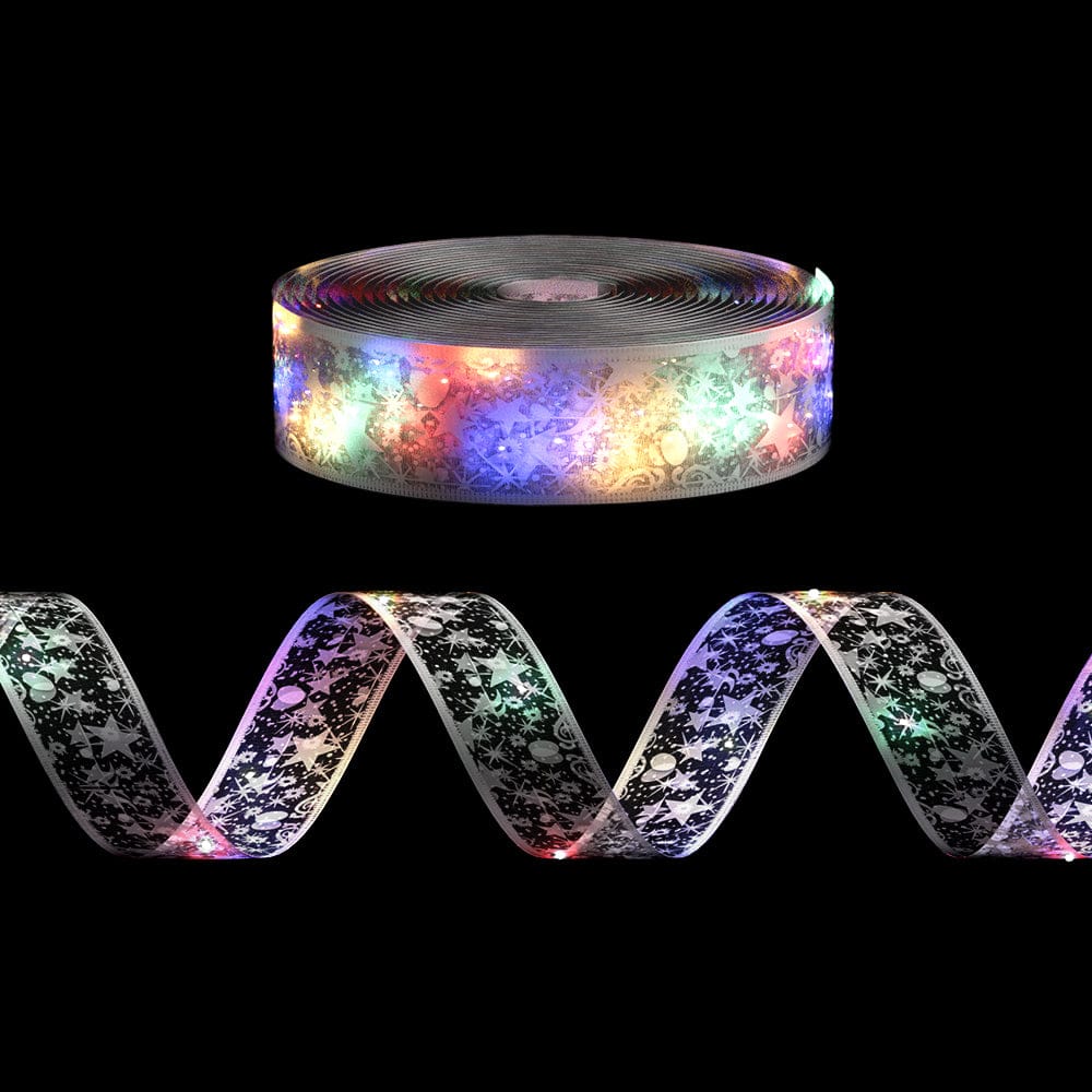 Jingle Jollys Occasions > Christmas > Outdoor Decorations & Lights 20M Christmas Lights Ribbon Fairy Light 200 LED Colored Jingle Jollys