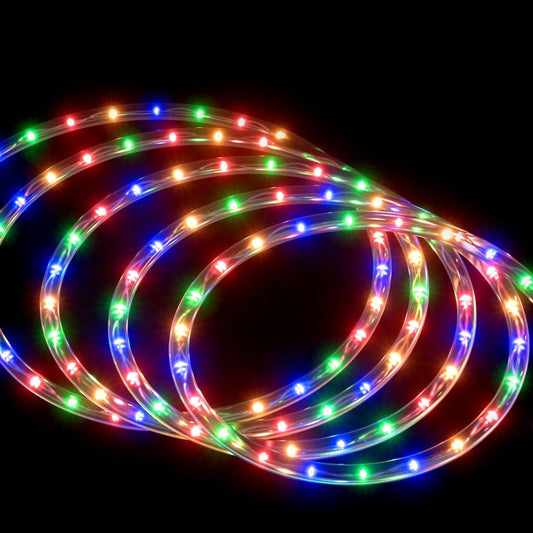 Jingle Jollys Occasions > Christmas > Outdoor Decorations & Lights 20M Christmas Lights String Rope Light Decorations 600 LED Colorful Jingle Jollys
