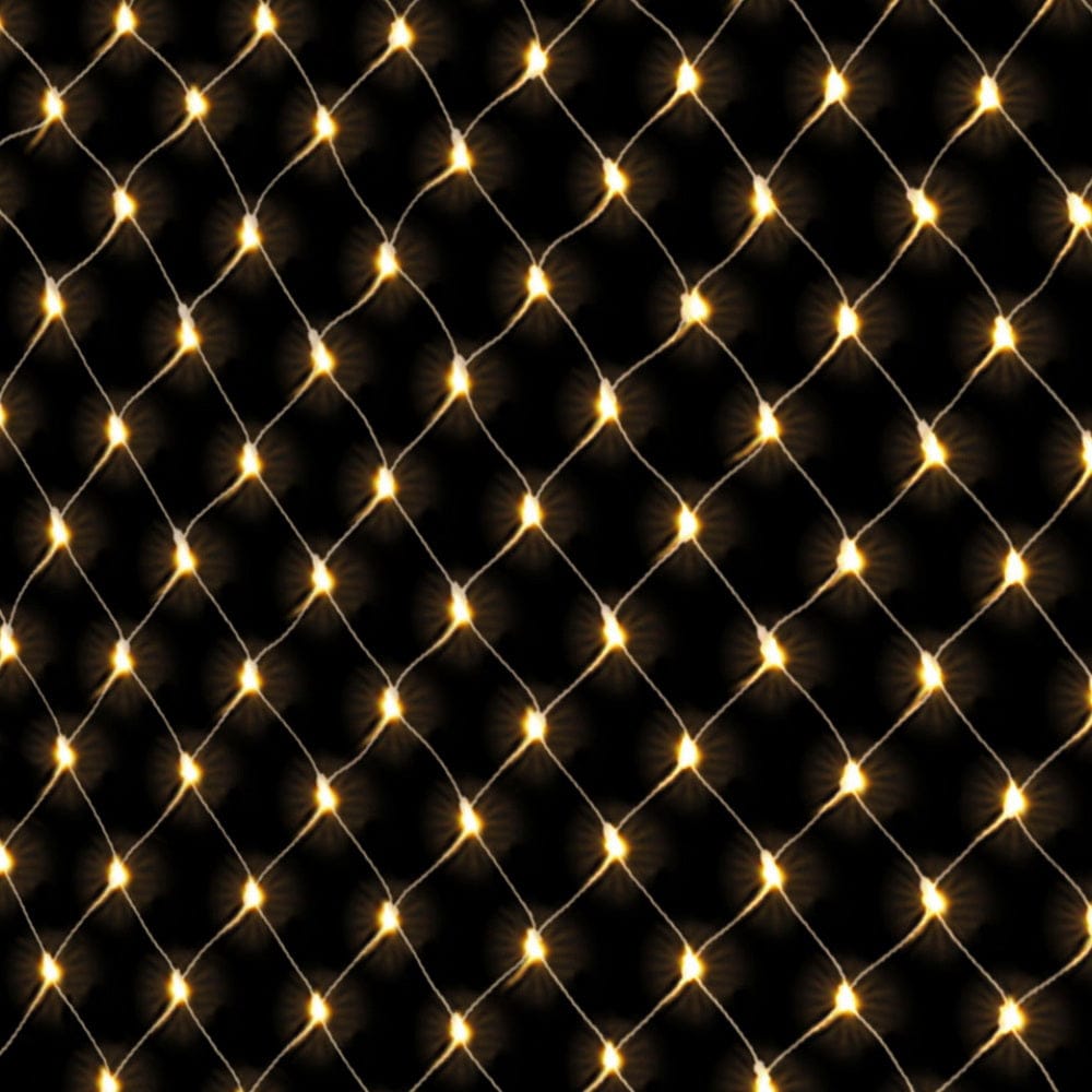 Jingle Jollys Occasions > Christmas > Outdoor Decorations & Lights 2Mx3M Christmas Lights Net String Light Decorations Warm 504 LED Jingle Jollys