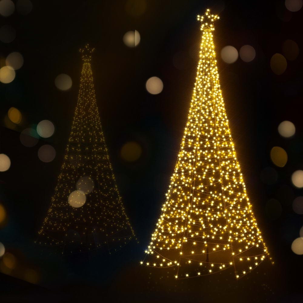 Jingle Jollys Occasions > Christmas > Outdoor Decorations & Lights 3.6M Christmas Tree 800 LED Solar Net Lights Jingle Jollys