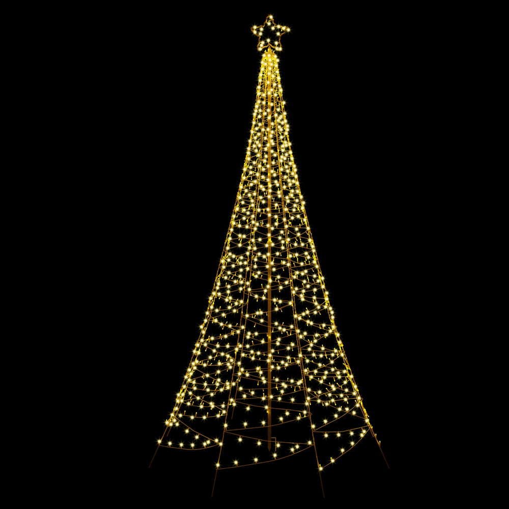 Jingle Jollys Occasions > Christmas > Outdoor Decorations & Lights 3.6M Christmas Tree 800 LED Solar Net Lights Jingle Jollys