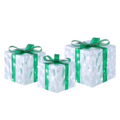 Jingle Jollys Occasions > Christmas > Outdoor Decorations & Lights 3 PCS Christmas Lights 70 LED Fairy Light Gift Box Jingle Jollys