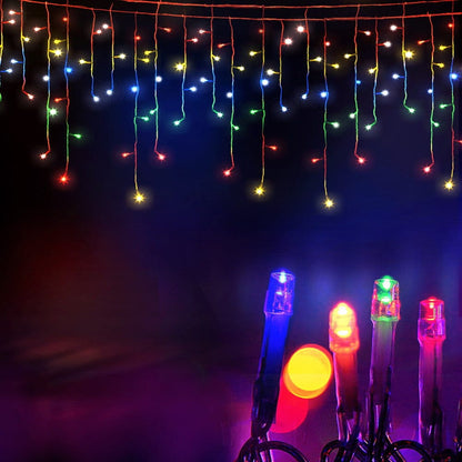 Jingle Jollys Occasions > Christmas > Outdoor Decorations & Lights 32M Christmas Lights Icicle Light 960 LED Multi-coloured Jingle Jollys