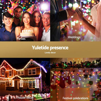 Jingle Jollys Occasions > Christmas > Outdoor Decorations & Lights 32M Christmas Lights Icicle Light 960 LED Multi-coloured Jingle Jollys