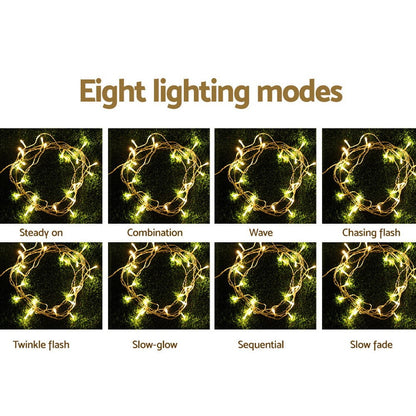 Jingle Jollys Occasions > Christmas > Outdoor Decorations & Lights 3X6M Christmas Lights Curtain Light Warm White 600 LED Jingle Jollys