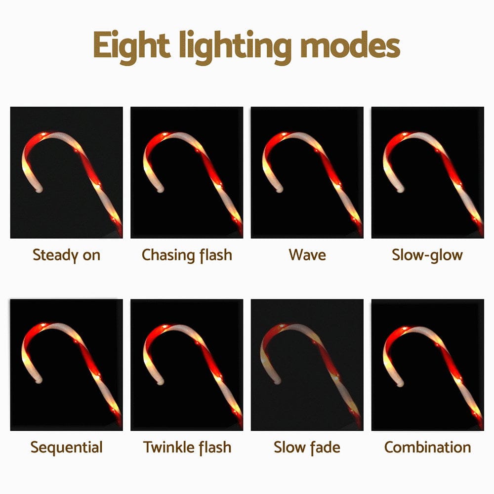 Jingle Jollys Occasions > Christmas > Outdoor Decorations & Lights 42 LED 6 PCS Christmas Lights Path Ground Light Garden Decorations Jingle Jollys