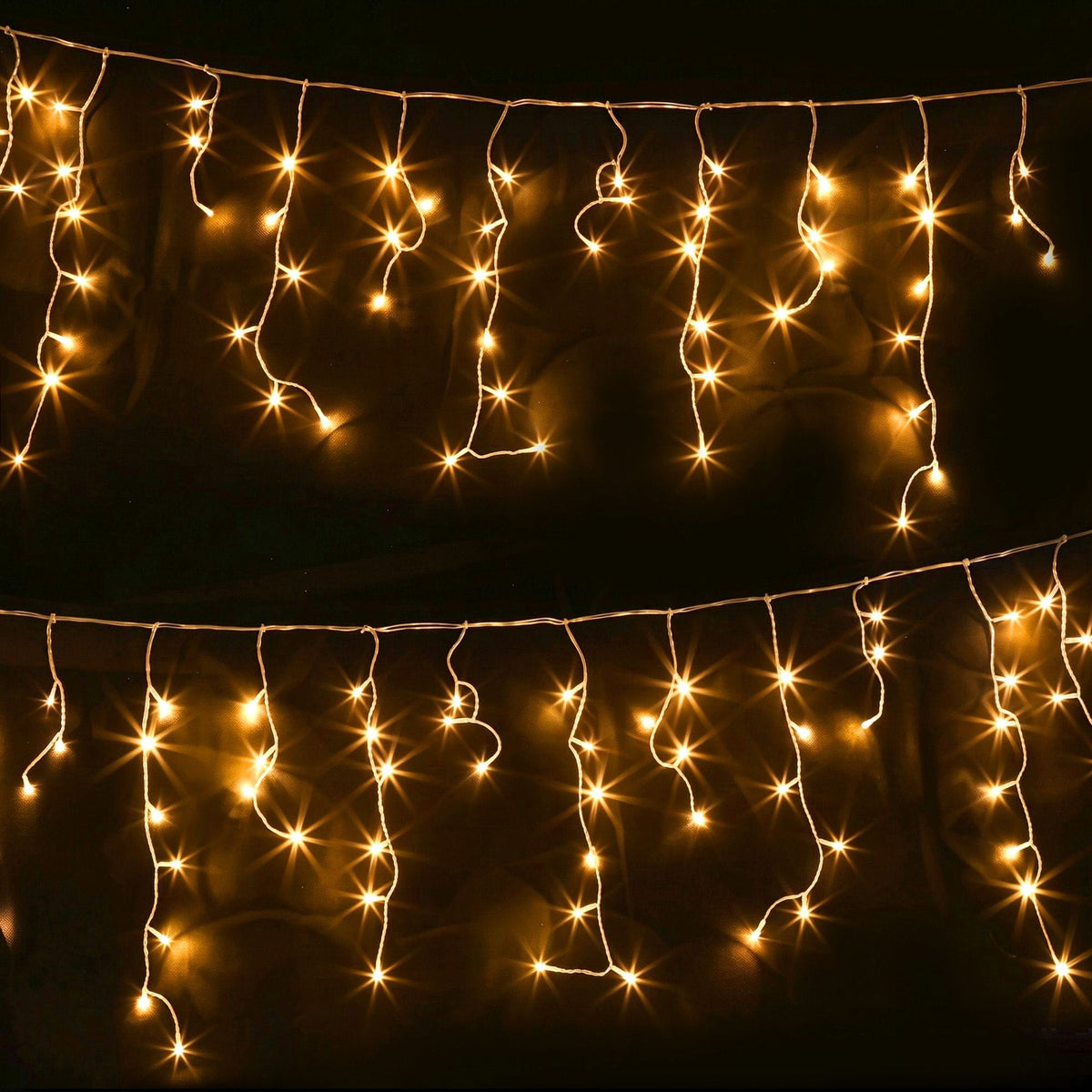 Jingle Jollys Occasions > Christmas > Outdoor Decorations & Lights Jingle Jollys 12.5M Solar Christmas Lights Icicle String Light Warm White