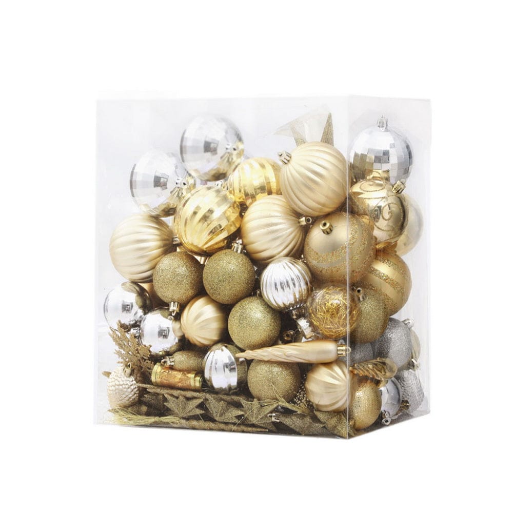 Jingle Jollys Occasions > Christmas > Outdoor Decorations & Lights Jingle Jollys 125pcs Christmas Tree Decorations Set Baubles Ornaments Party